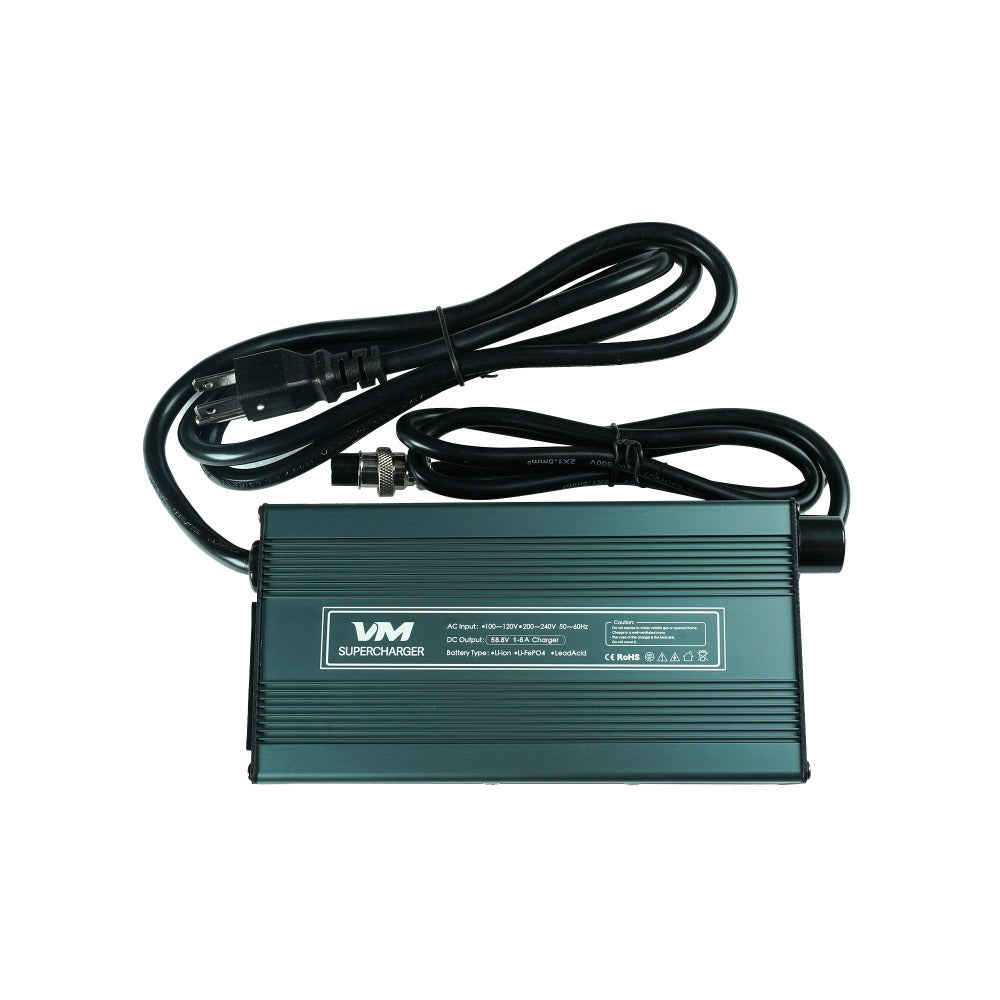 52V 1-6A Variable VM Electric Scooter Supercharger - VORO MOTORS