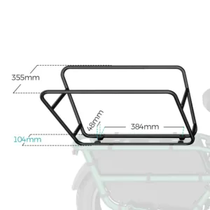 Child Safety Fence (with Seat Cushion) for Fiido T2 – Secure Seating