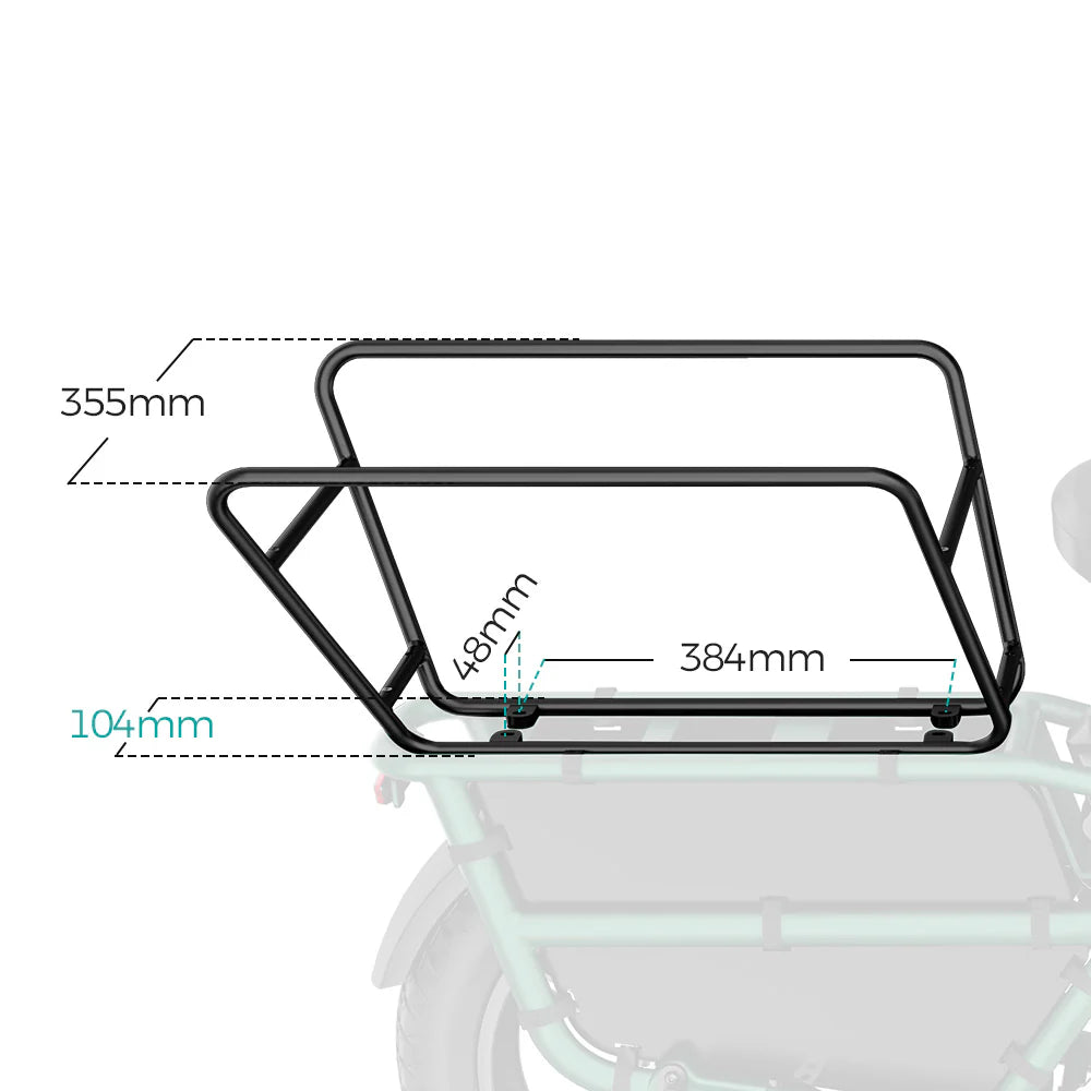 Child Safety Fence (with Seat Cushion) for Fiido T2 – Secure Seating
