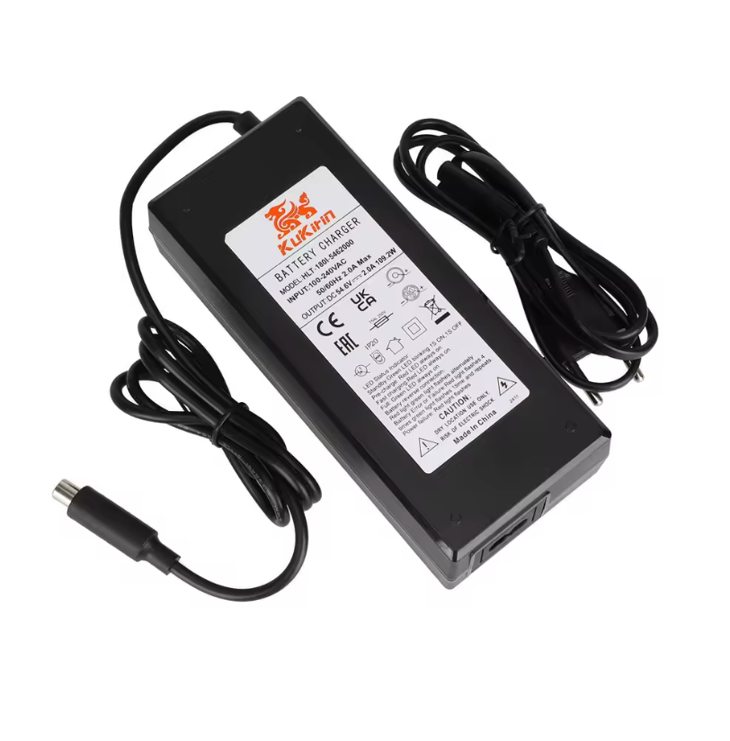 KuKirin G2 Pro, G2 Max and G1 Pro Electric Scooter Charger - Version A (Single Pin)